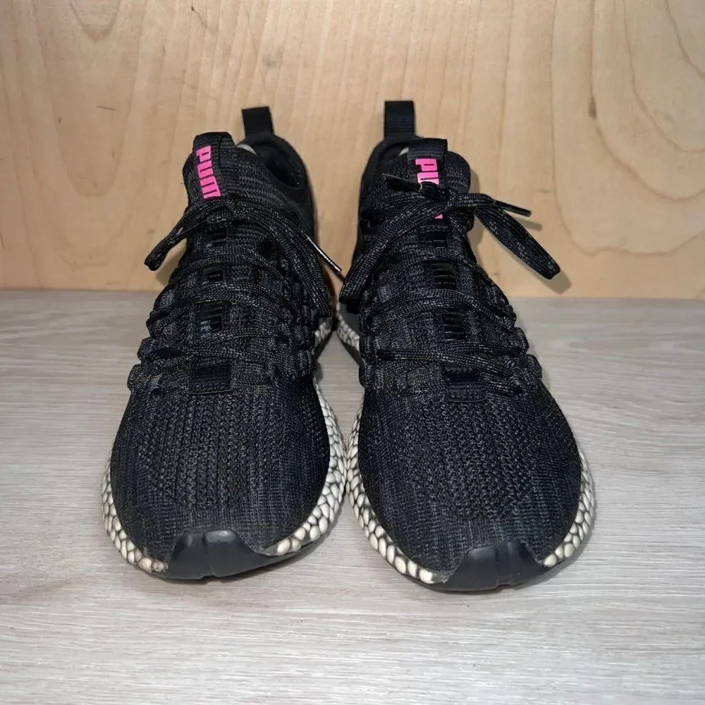 Puma Hybrid‎ Runner Fusefit Black / Grey / Pink 191596 01 Women's 6